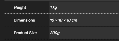 NUTRITIONAL INFORMATION