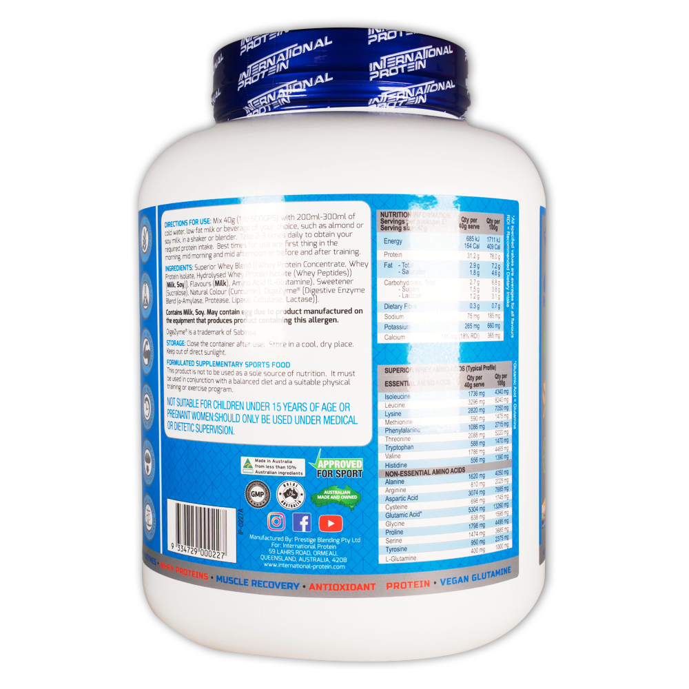 Superior Whey by International Protein